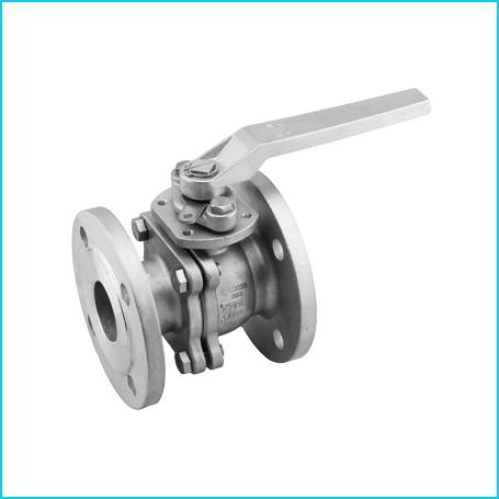 2PC FLANGED BALL VALVE(JIS)