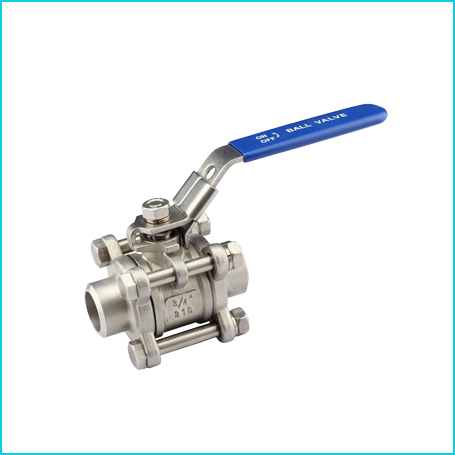 3PC BUTT WELD BALL VALVE